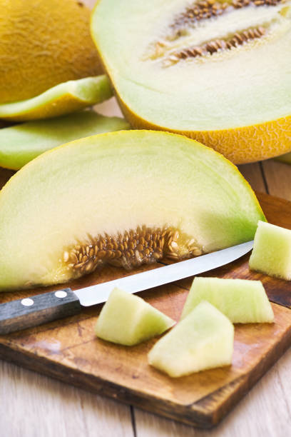 istock Sweet ripe muskmelon 690456184