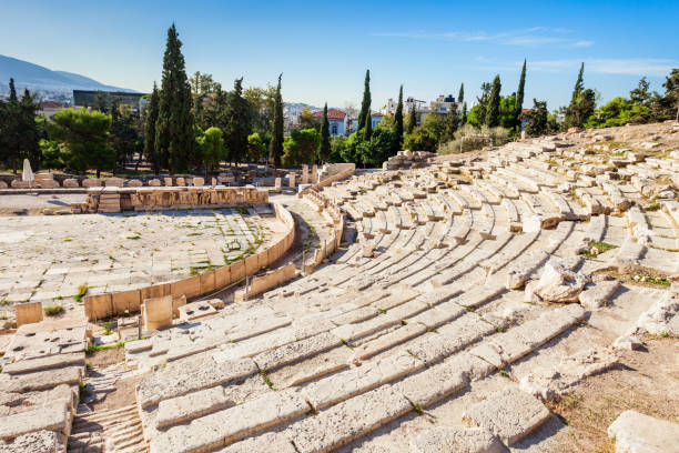 istock Theatre of Dionysus, Acropolis 690457046