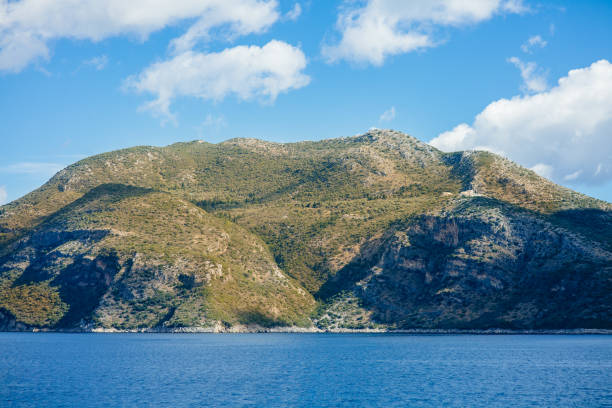 istock Islands in Greece on a sunny day with blue sky 690475078