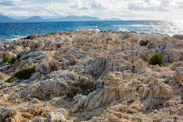 istock Kefalonia island with sunshine and clear sky 690475436