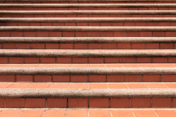istock old asian style brick stone steps. texture background block stairs design. 690485492