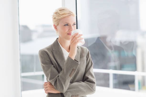istock Thoughtful businesswoman looking away 690490138