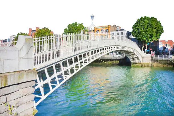 Photo of The most famous bridge in Dublin called 