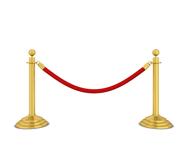 istock Golden stanchions 690503516