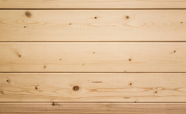 istock New wooden wall. Frontal flat background 690513926