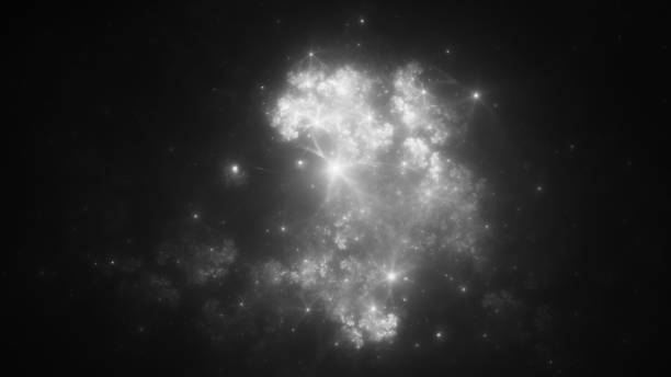 istock Abstract fractal illustration looks like galaxies 690518066