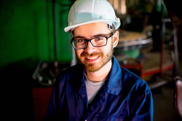 istock Modern factory personnel 690518860