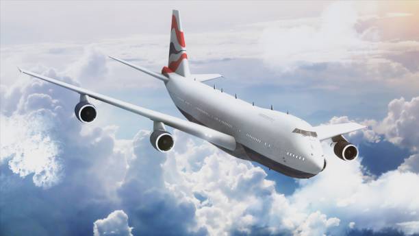istock Airplane in the sky - Passenger Airliner aircraft 690522024