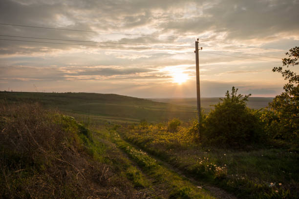 Spring Carpathian landscapes