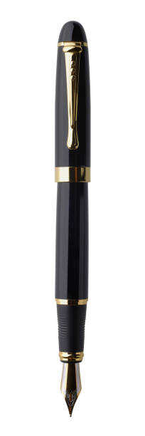 classic fountain pen - fountain pen business pen writing imagens e fotografias de stock