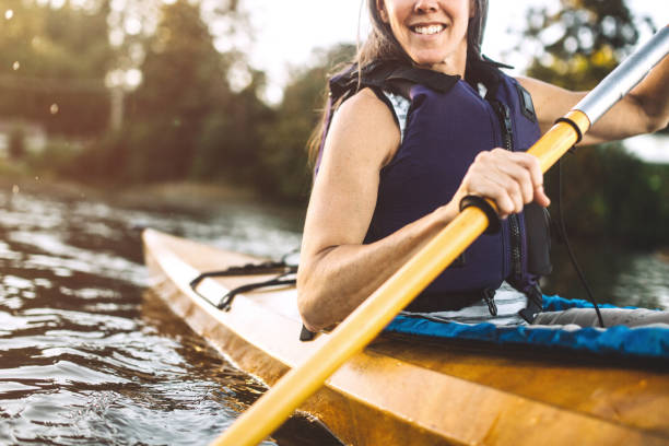 istock Mature Woman Enjoying Kayaking 690538932