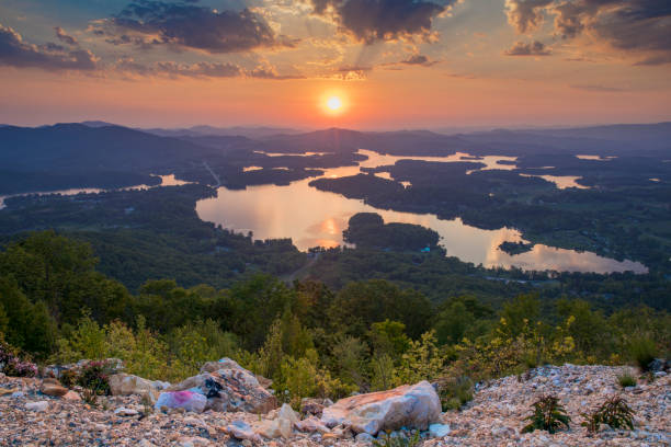 Sunset Over Lake Chatuge