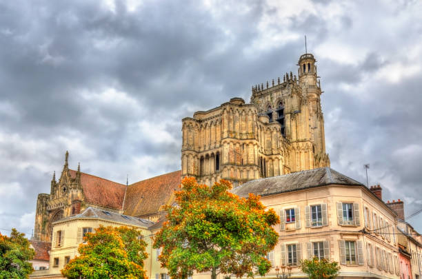 istock Saint Etienne Cathedral in Sens - France 690586632