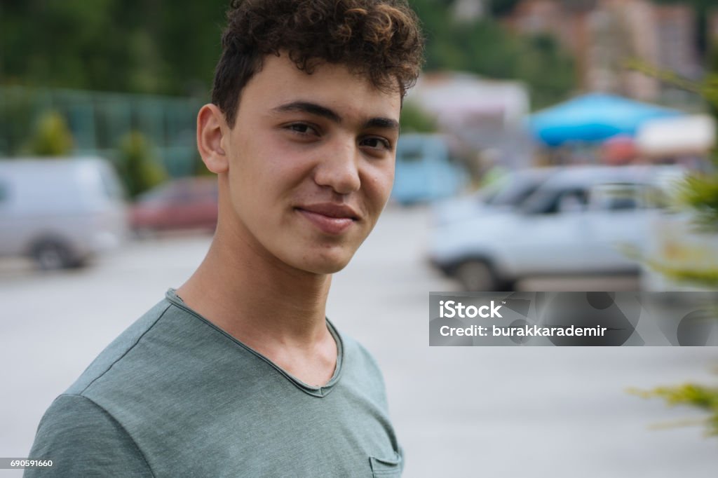 Portrait of teenager boy Smiling Teenager, Portrait of teenager boy Teenage Boys Stock Photo