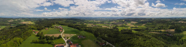 istock Panorama of a bavarian landscape. 690599746