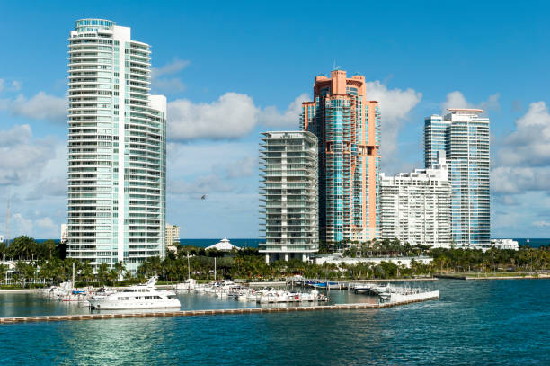 istock Miami South Beach Skyline 690600378