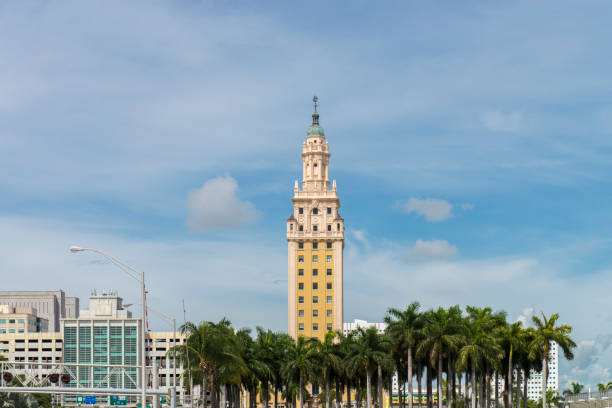 istock View of downtown Miami, USA. 690618568
