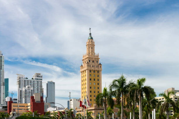 istock View of downtown Miami, USA. 690620146