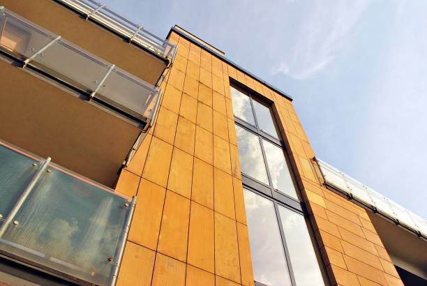 istock Modern apartment buildings exteriors 690623704