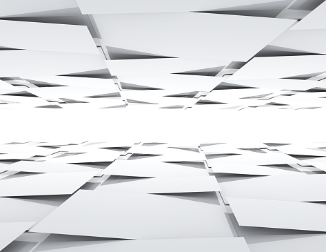 Abstract background with white squares