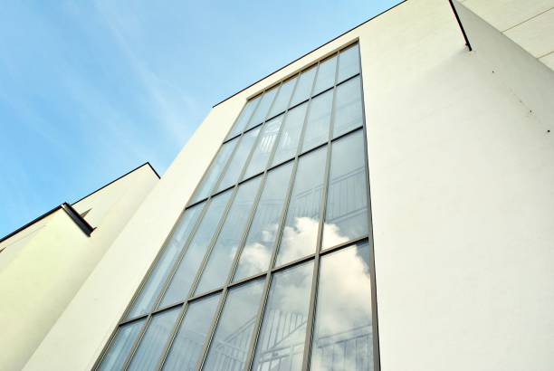 istock Modern apartment buildings exteriors 690630320