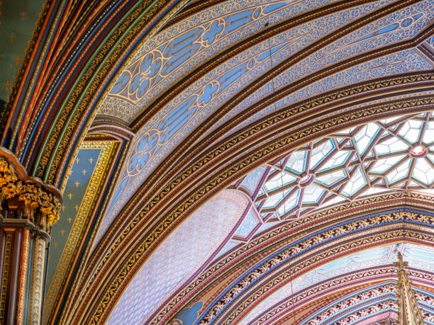 istock Art at Notre Dame Basilica, Montreal 690645656