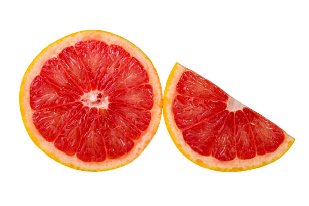 istock slice of grapefruit isolated on white background 690653726