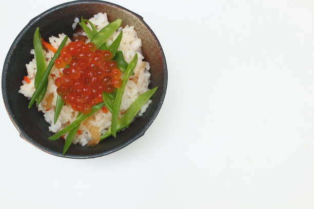 istock Sushi made of ikra and various vegetables 690673208