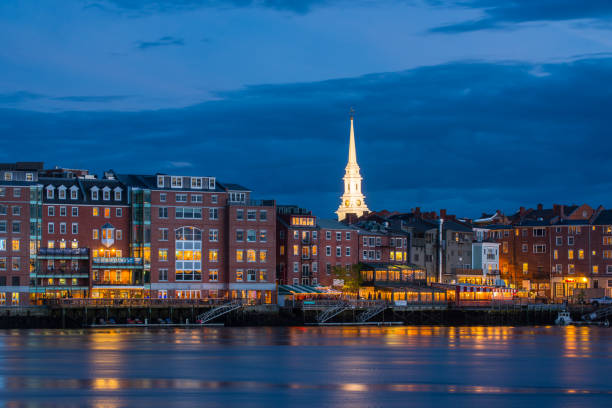 istock Downtown Portsmouth skyline 690684248