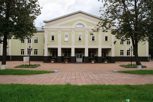 Klin, Russia - September 02, 2008: View of thecentral museum of the composer Tchaikovsky