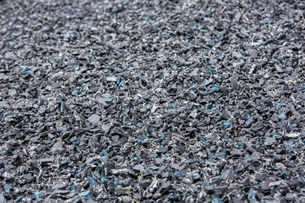 istock Rubber Pieces on Ground At Outdoor Playground 690710452