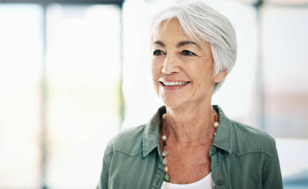 istock She has many bright memories to reflect on 690717052