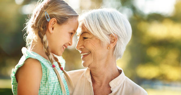 istock Grammy's precious little girl 690719574