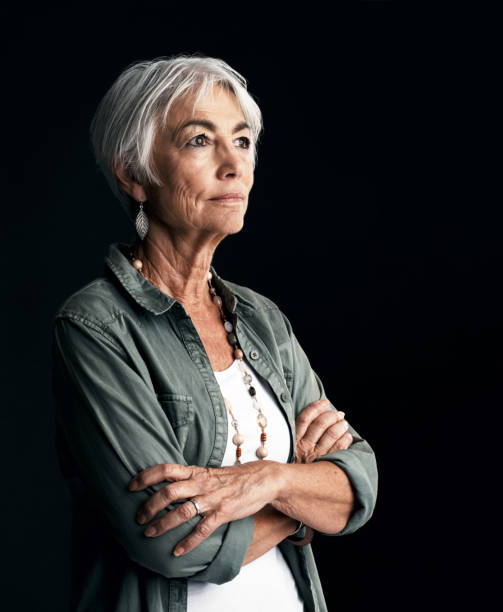 istock She's got a lot to reflect on and realise 690719752