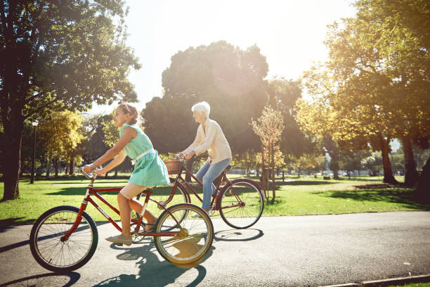 istock Pedaling away without a care in the world 690724220