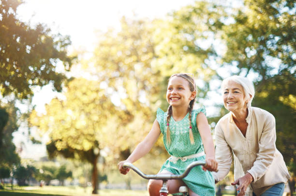istock Life is good, but grandkids make it better 690724278