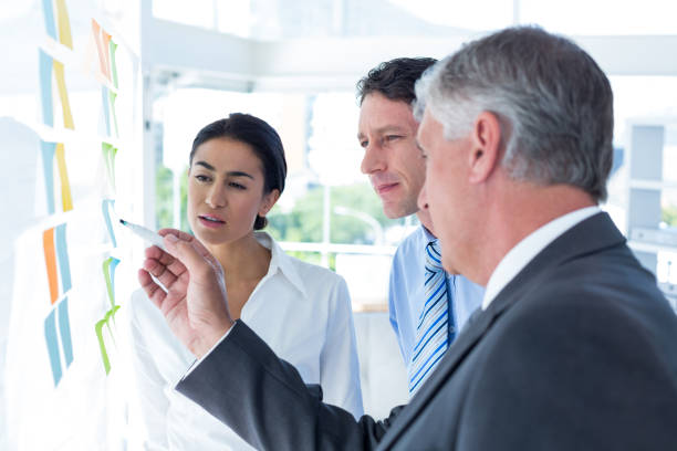 istock Business people brainstorming together 690727766