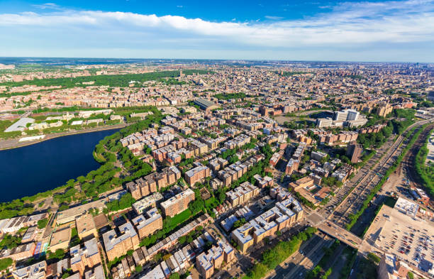 istock Aerial view of the Bronx, NY 690730812