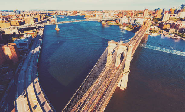 istock Brooklyn Bridge over the East River in New York 690730922