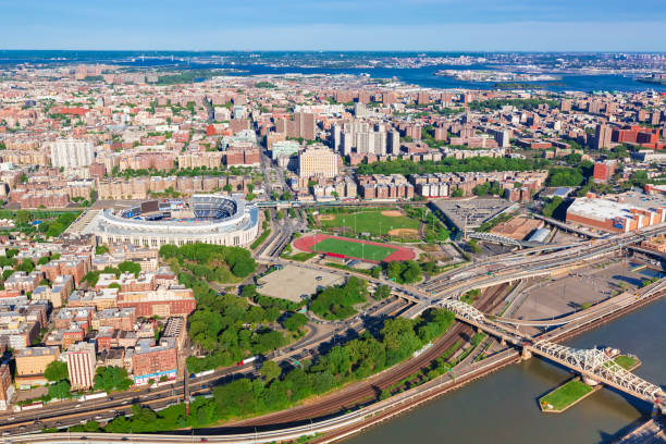 istock Aerial view of the Bronx, NY 690731036