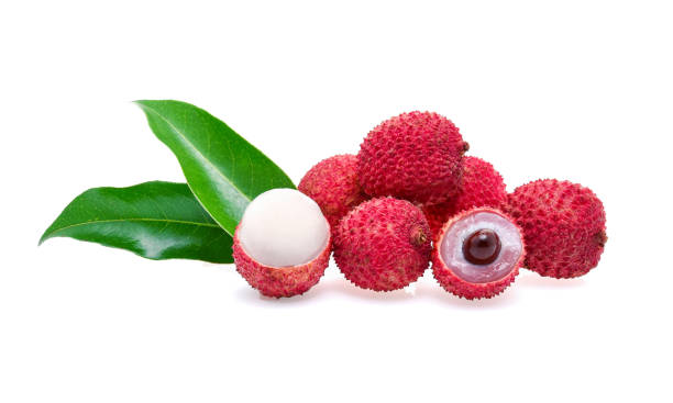istock lychees isolated on the white background 690736960