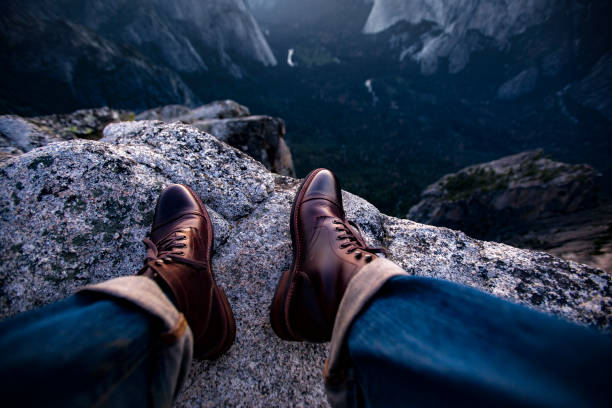 istock Hiking then chilling  in my leather 690738814