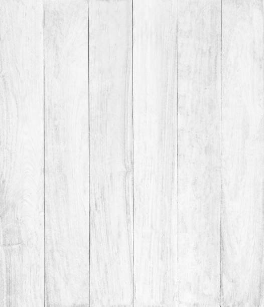 fond abstrait de texture de table en bois blanc de surface. fermez-vous vers le haut de mur rustique foncé fait de texture de planches de table en bois blanc. table en bois blanc rustique texture fond vide modèle pour votre conception. - plancher photos et images de collection