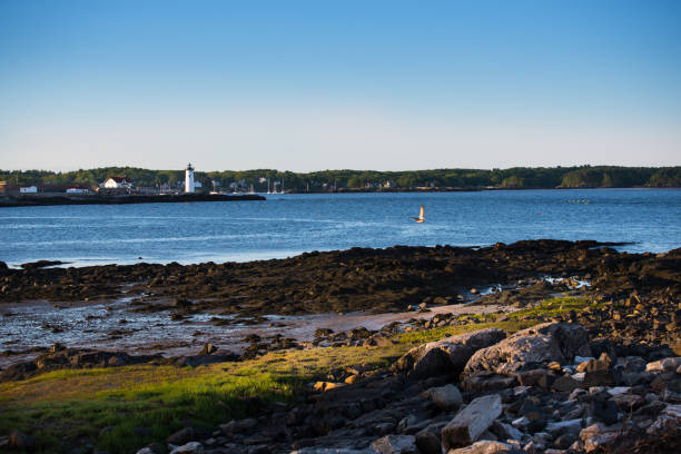 istock Portsmouth Harbor Lighthouse in New Castle, NH 690755580