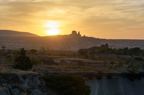 istock Sunset in Cappadocia. Turkey 690778092