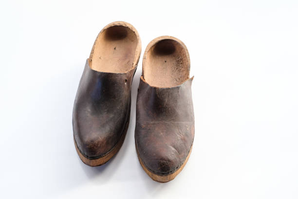 istock French wooden shoes. 690793276