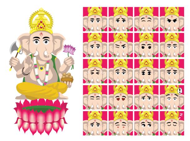 Vinayagar Cartoons Stock Photos, Pictures & Royalty-Free Images - iStock