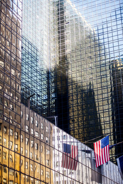 istock American flag, New York, USA 690833748