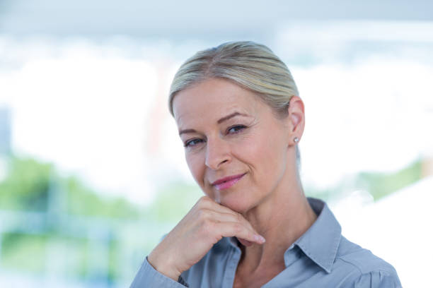 istock Businesswoman looking at camera 690841688