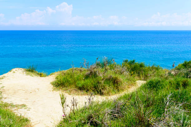 istock The picturesque cliffs near Sidari 690852422